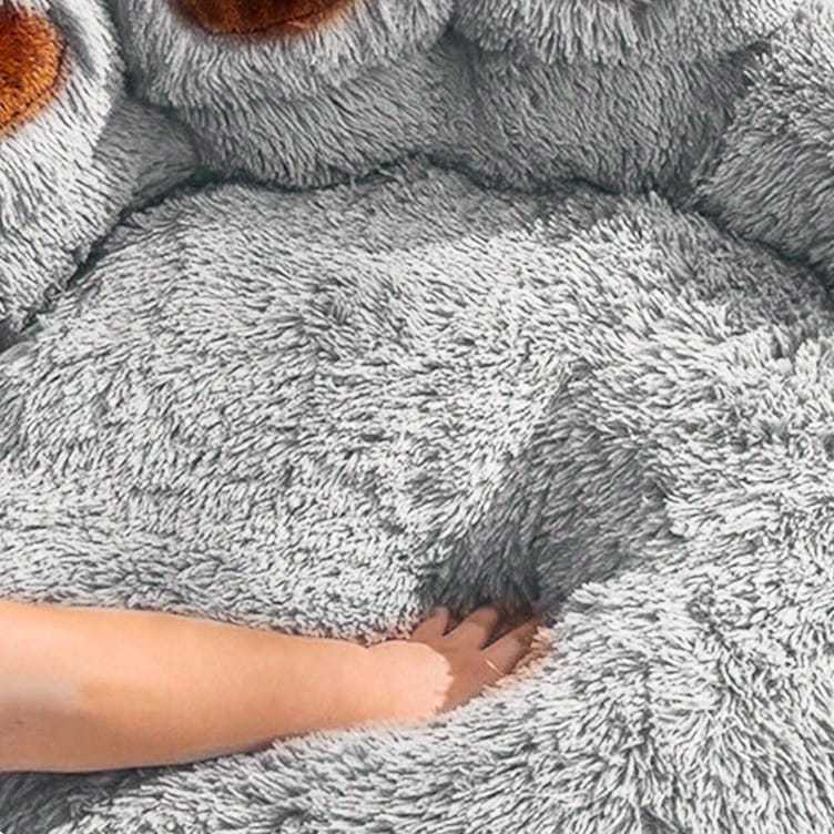 PREMIUM LEGOWISKO DLA PSA KOTA MATA KOJEC POSŁANIE MIĘKKA PODUSZKA SHAGGY XXL 75CM - obrazek 5