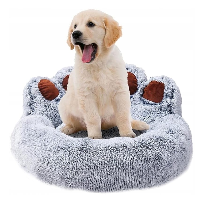 PREMIUM LEGOWISKO DLA PSA KOTA MATA KOJEC POSŁANIE MIĘKKA PODUSZKA SHAGGY XXL 75CM - obrazek 8