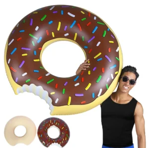 KOŁO DMUCHANE DO PŁYWANIA KÓŁKO MATERAC PONTON DONUT XXXL 120CM