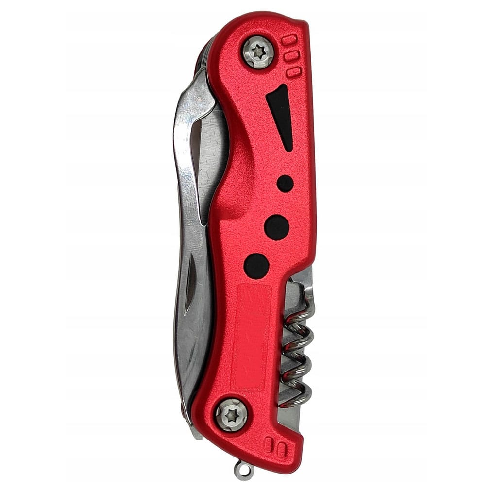 MULTITOOL SCYZORYK LATARKA NARZĘDZIE WIELOFUNKCYJNE SURVIVAL ETUI 12W1 - obrazek 6