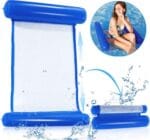 HAMAK WODNY MATERAC DO PŁYWANIA DMUCHANY DO BASENU FOTEL LEŻAK PLAŻOWY 120X80CM