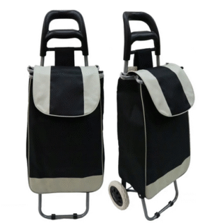 TORBA WÓZEK NA ZAKUPY SKŁADANY KÓŁKA POJEDYNCZE STELAŻ