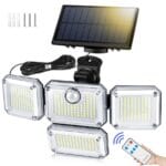 LAMPA SOLARNA LED ZEWNĘTRZNA CZUJNIK RUCHU ZMIERZCHU SMD PILOT IP65 4W1