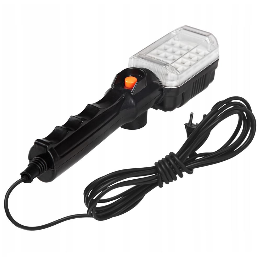 LAMPA WARSZTATOWA GARAŻOWA KANAŁOWA LATARKA Z PRZEWODEM HAK MAGNES NA KABLU 5M - obrazek 2