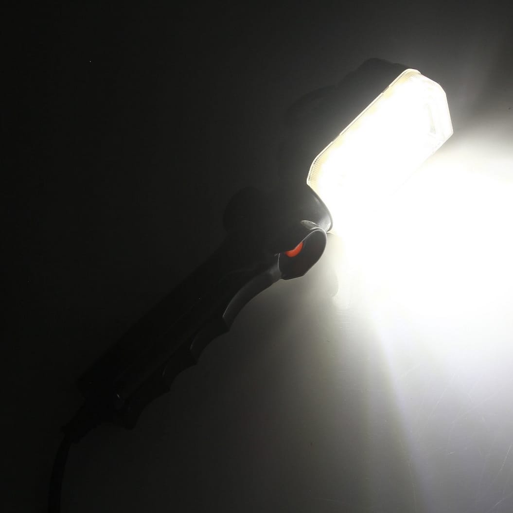 LAMPA WARSZTATOWA GARAŻOWA KANAŁOWA LATARKA Z PRZEWODEM HAK MAGNES NA KABLU 10M - obrazek 7