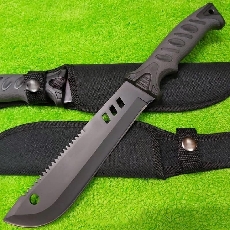 NÓŻ TAKTYCZNY MYŚLIWSKI MACZETA POKROWIEC 32CM - obrazek 2