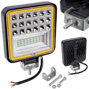 LAMPA ROBOCZA LED BAR REFLEKTOR HALOGEN NAŚWIETLACZ COMBO 126W