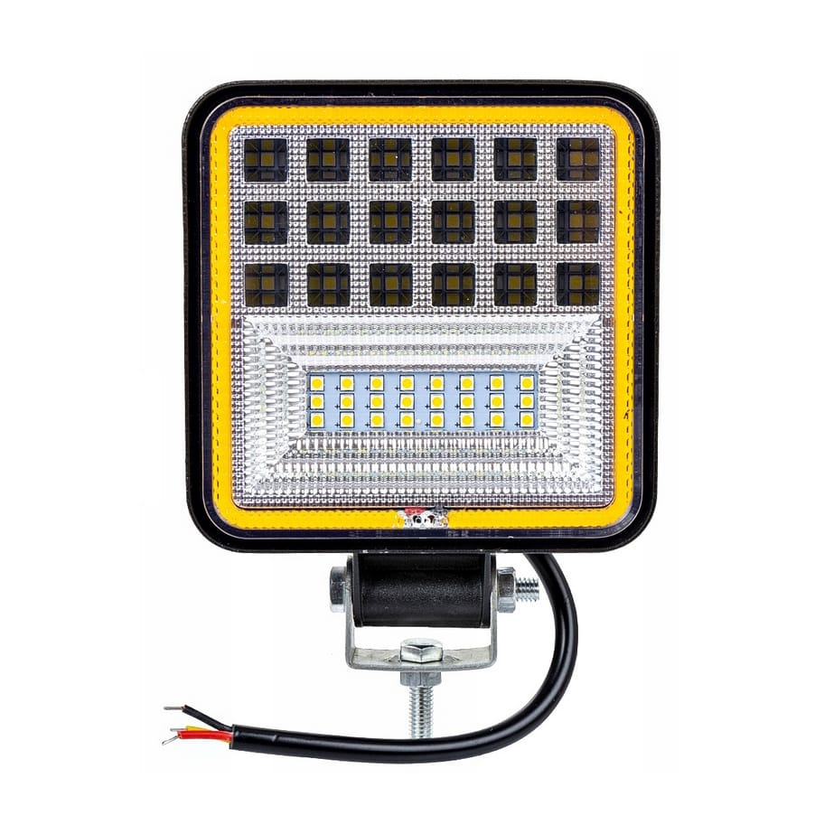 LAMPA ROBOCZA LED BAR REFLEKTOR HALOGEN NAŚWIETLACZ COMBO 126W - obrazek 4