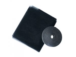 Moskitiera okienna 130x150 cm CZARNA