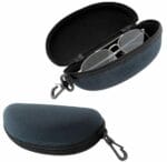 TWARDE ETUI NA OKULARY NIEBIESKIE