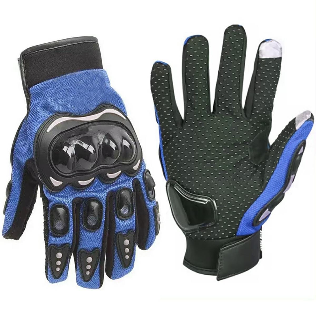 RĘKAWICE MOTOCYKLOWE ROZ. L BLUE