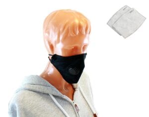 MASKA TEKSTYLNA PM 2.5 Z ZAWOREM