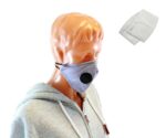 MASKA TEKSTYLNA PM 2.5 Z ZAWOREM