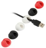ORGANIZER KABLI CABLE DROP 6 SZTUK