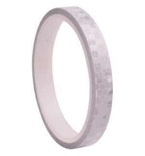 NAKLEJKA ODBLASKOWA 1CMX8M SZARA