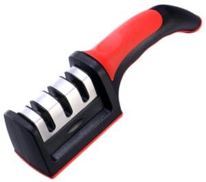 OSTRZAŁKA DO NOŻY 3 STOPNIOWA RED