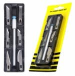 NOŻYK SKALPEL + OSTRZA 6 SZT