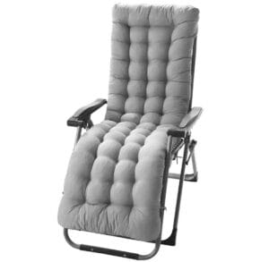 PODUSZKA NA LEŻAK 160CM SZARA