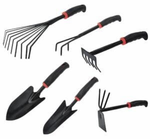 ZESTAW NARZĘDZI OGRODNICZYCH 6SZT
