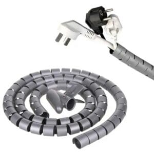 ORGANIZER KABLI SZARY 2M