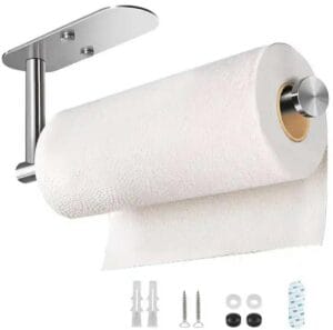 WIESZAK NA RĘCZNIK PAPIEROWY SREBRNY