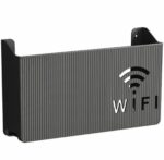 UCHWYT PÓŁKA NA ROUTER WIFI CZARNY