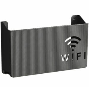 UCHWYT PÓŁKA NA ROUTER WIFI CZARNY