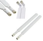 2 x ANTENA ROUTER LTE SMA BIAŁA
