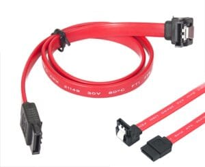 KABEL KĄTOWY SATA III 40 CM