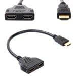 ROZDZIELACZ HDMI NA 2 PORTY FULLHD