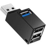 HUB USB 3.0 CZARNY