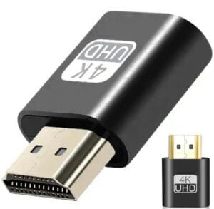 ADAPTER HDMI EMULATOR MONITORA BLACK