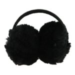 CIEPŁE NAUSZNIKI ZIMOWE CZARNE