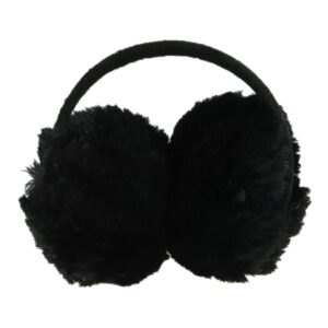 CIEPŁE NAUSZNIKI ZIMOWE CZARNE