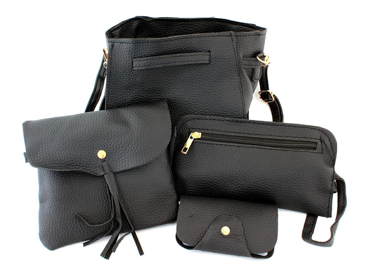 TOREBKA ZESTAW 4 TOREBEK 4w1 BLACK