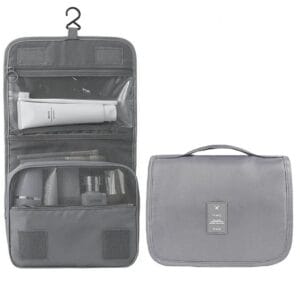 KOSMETYCZKA PODRÓŻNA SZARA