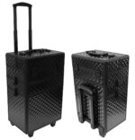 KUFER NA KÓŁKACH 3w1 61X36X25 CZARNY
