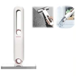 MINI MOP PŁASKI Z WYCISKACZEM DO MYCIA OKIEN PÓŁEK