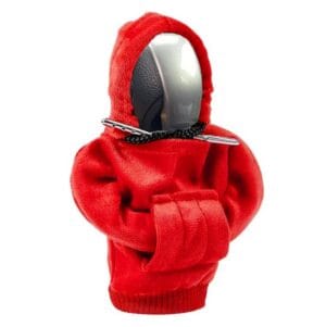 POKROWIEC NA GAŁKĘ ZMIANY BIEGÓW CZERWONY