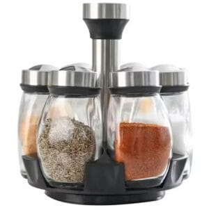 ZESTAW 6 PRZYPRAWNIKÓW OBROTOWY