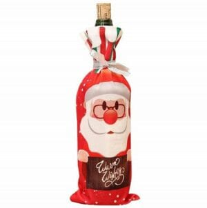 ŚWIĄTECZNE ETUI NA BUTELKĘ MIKOŁAJ