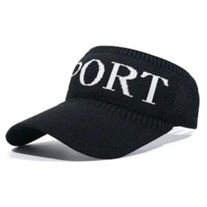 DASZEK PRZECIWSŁONECZNY SPORTOWY CZARNY