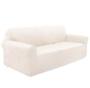 POKROWIEC NA KANAPĘ WELUR BEŻ