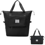 TORBA REGULOWANA PODRÓŻNA PLAŻOWA CZARNA