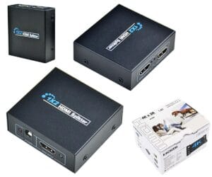 AKTYWNY SPLITTER HDMI 1x2 4K