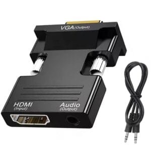 KONWERTER HDMI DO VGA D-SUB AUDIO