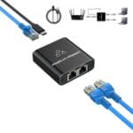 ROZDZIELACZ SIECIOWY 1X2 RJ45