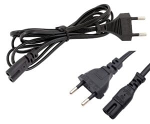 KABEL ZASILAJĄCY EURO SIECIOWY 1,4M