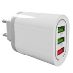 ŁADOWARKA SIEC. USB QUICK 18W BIA