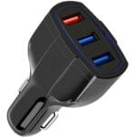 ŁADOWARKA SAM. QC 3.0 3xUSB BLACK